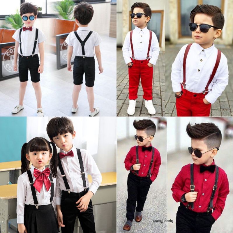 Dây Đeo Quần Chữ Y Co Giãn Cho Bé