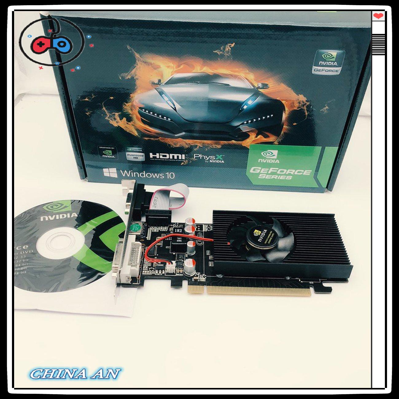 ⚡Hot sản phẩm/NVIDIA GeForce GT210 1GB 64bit VGA/DVI Video Card Computer Game Graphics