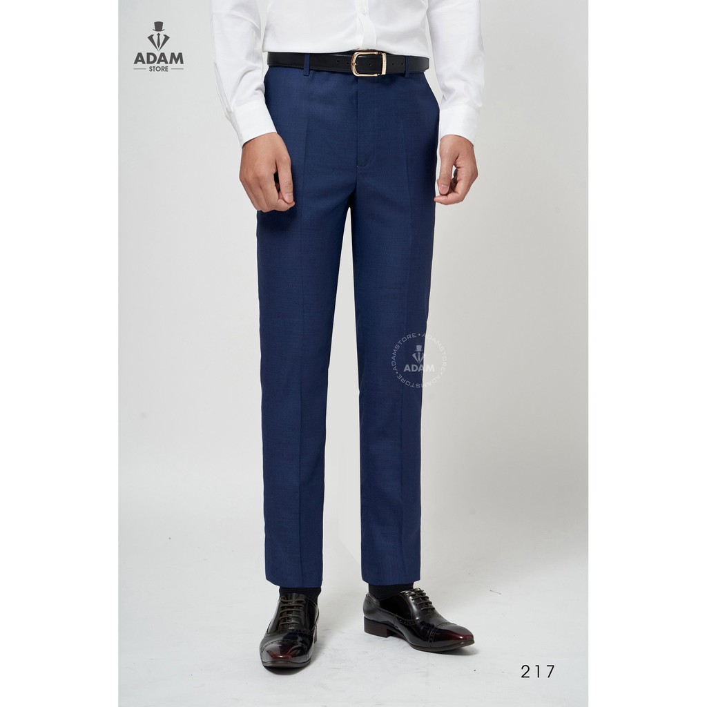 QUẦN ÂU NAM ADAM STORE XANH TRƠN Q217