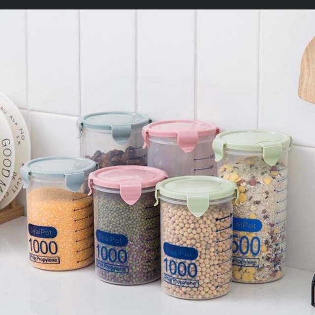 Set 9 hộp đựng đồ khô