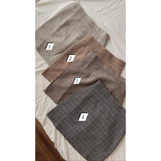 chân váy mini kẻ 7703