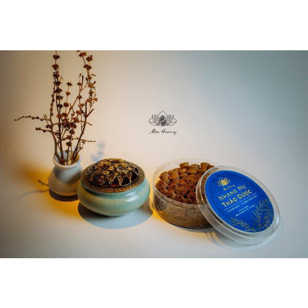 Nhang nụ sạch Mộc Hương 100% từ thiên nhiên, dùng cho lư và thác khói Hương Trầm Hương Trầm Sả Quế Khuynh Diệp Thảo Dược