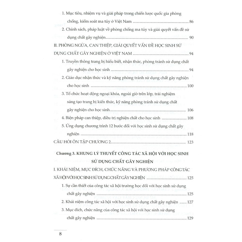 Sách - Công Tác Xã Hội Với Học Sinh Sử Dụng Chất Gây Nghiện