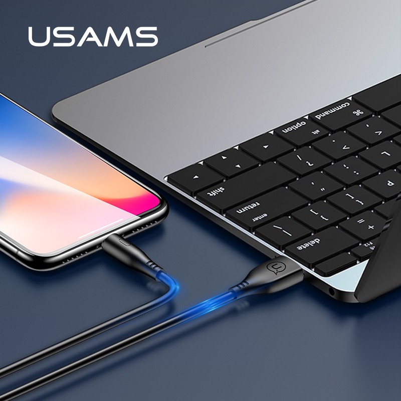 Dây cáp sạc Usams truyền dữ liệu đầu tròn chất lượng cao