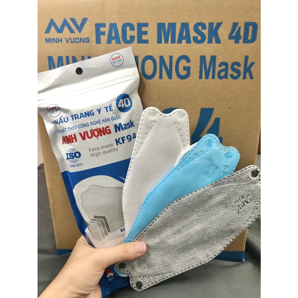 1 Túi 10 Chiếc Khẩu Trang Minh Vượng High Quality KF94