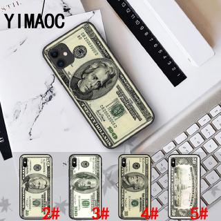 Ốp điện thoại mềm họa tiết đồng đô la sang chảnh 109F cho iPhone XS Max XR X 11 Pro 7 8 6 6S Plus