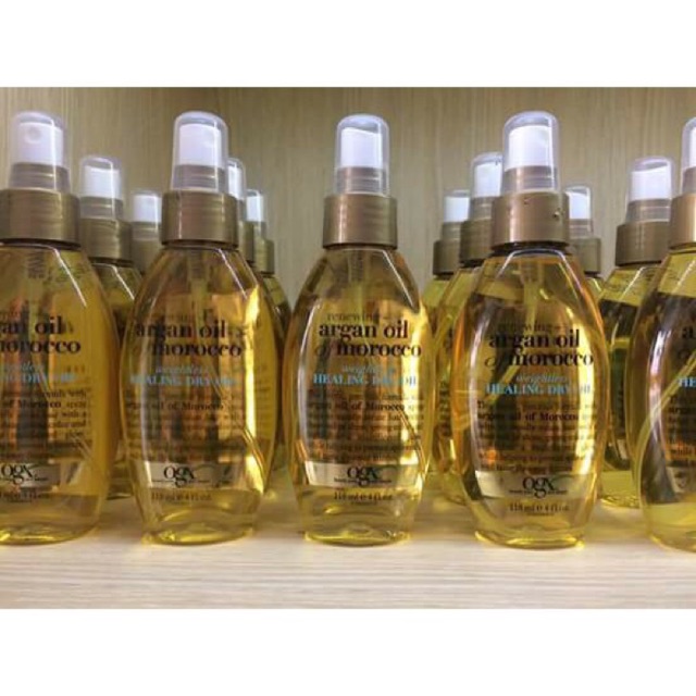 Xịt dưỡng tóc Renewing Argan Oil Of Morocco Weightless Healing Dry Oil 118ml