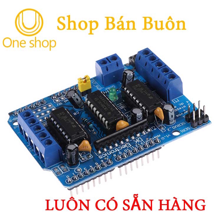 Module Điều Khiển Động Cơ L293D