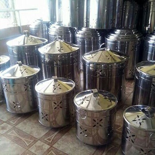 ♂☸Thùng đốt giấy tiền (hoá vàng) inox