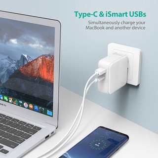 Sạc RAVPower RP-PC082 - USB-C PD 65W, QC 3.0