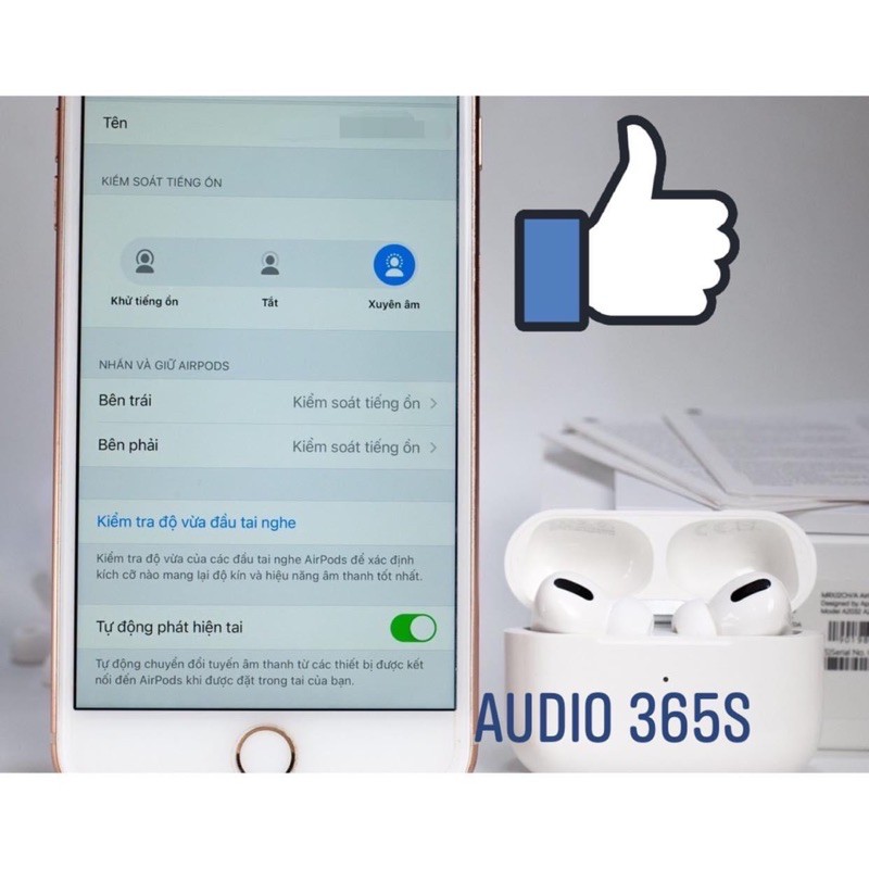 (BH 1 Đổi 1) Tai Nghe Bluetooth TWS PRO - Chống Ồn - Xuyên Âm - Cảm Biến Lực - Full Options- Check Setting