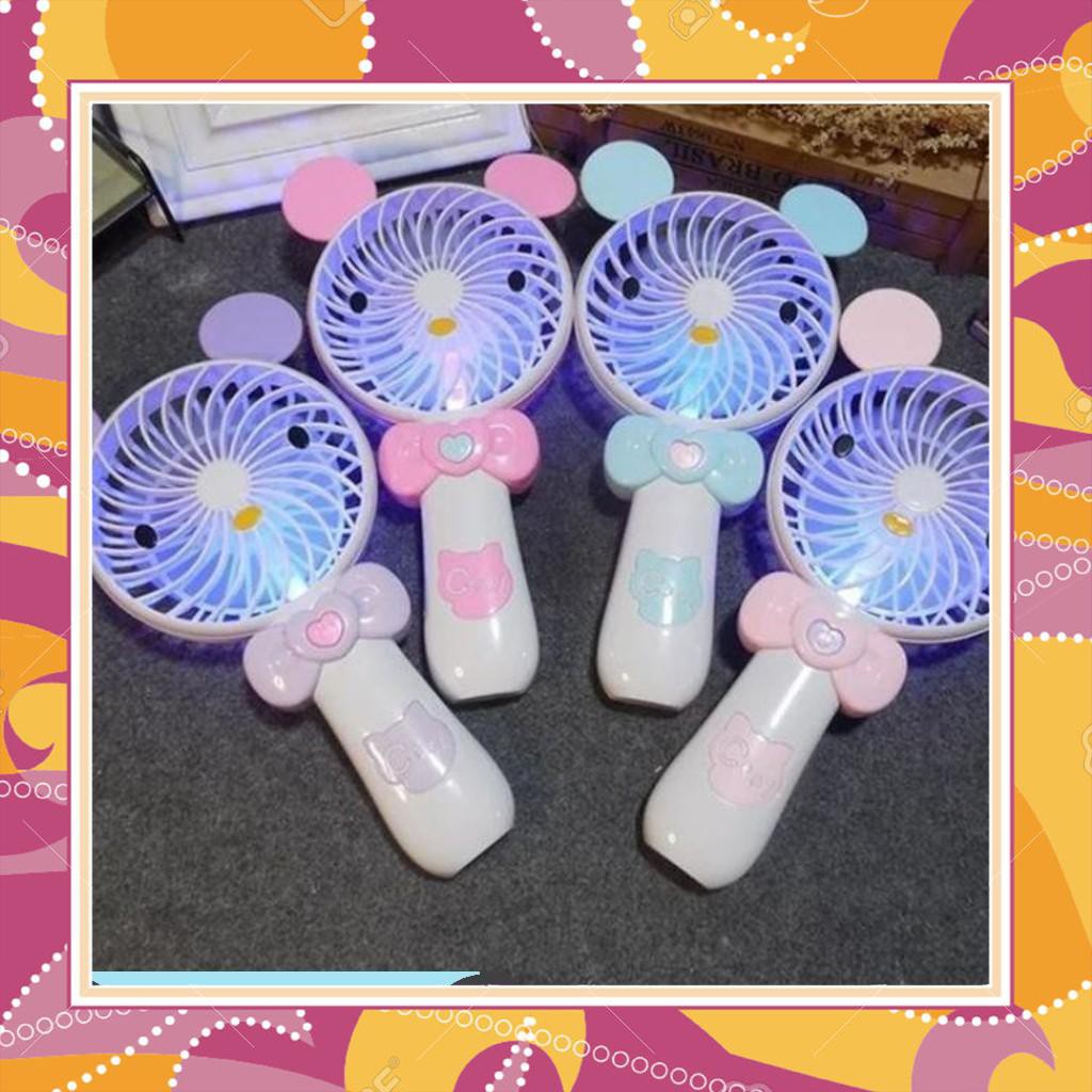  🌸 Quạt cầm tay hình thú 