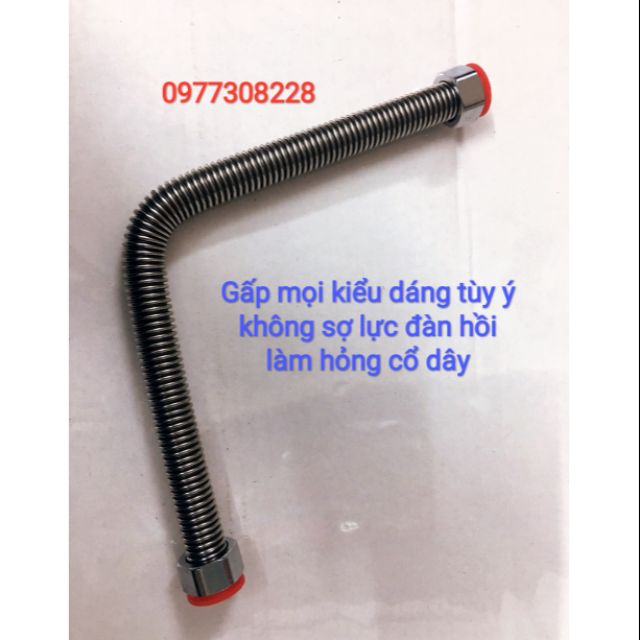 Dây Cấp Nước Ống Inox Ngắn 30, 40cm Loại Tốt