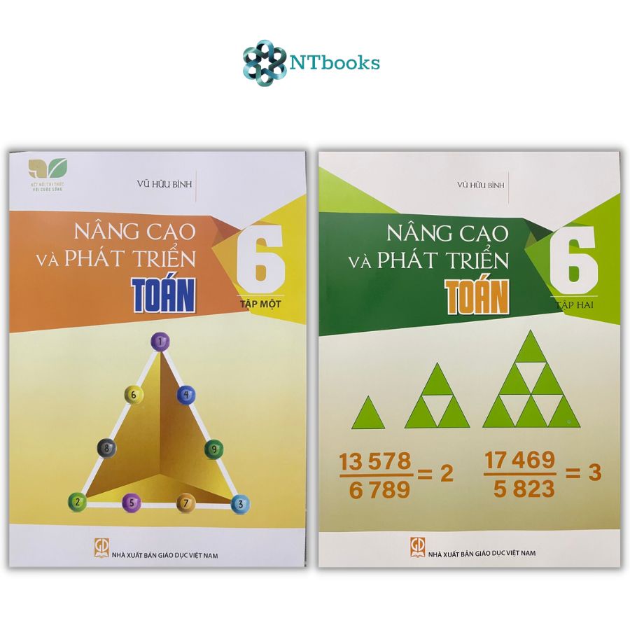 Sách Nâng cao và phát triển toán 6 tập 1+2 (Kết nối tri thức với cuộc sống)