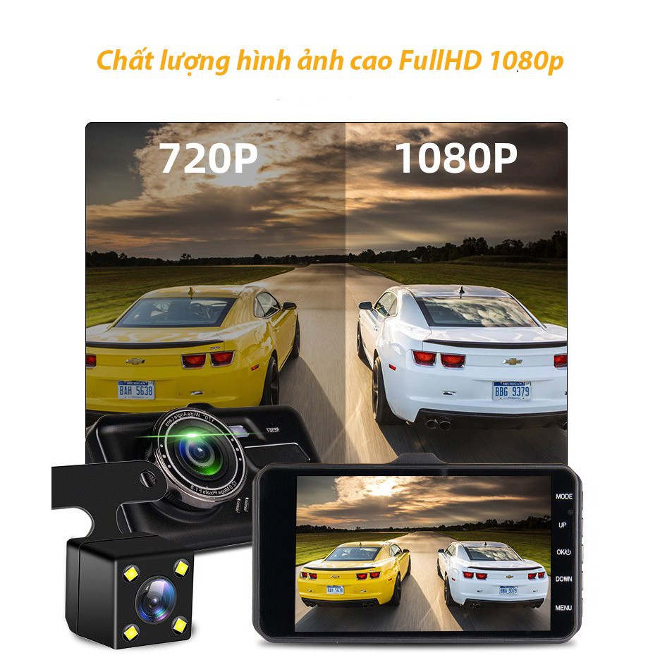 Camera hành trình cảm ứng HD A60 thế hệ mới – tích hợp thêm nhiều tính năng hỗ trợ lái xe thông minh | BigBuy360 - bigbuy360.vn