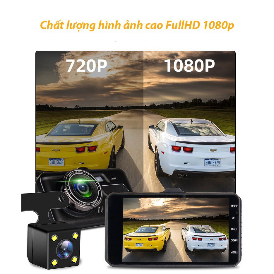 Camera hành trình cảm ứng HD A60 thế hệ mới – tích hợp thêm nhiều tính năng hỗ trợ lái xe thông minh