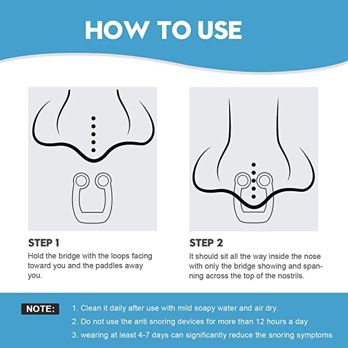 [Hàng mới về] Kẹp mũi chống ngáy độc đáo thiết kế tiện dụng