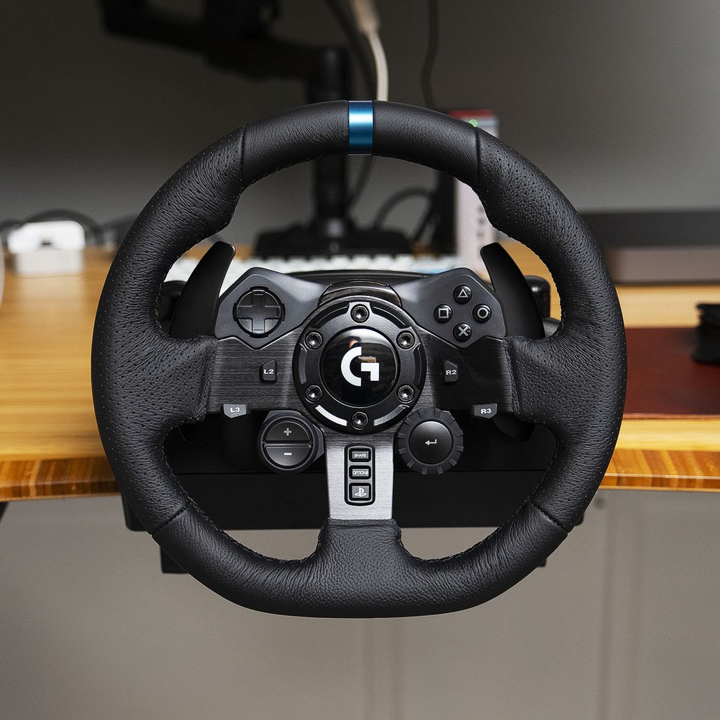 Vô lăng- Controller Logitech G923 TRUEFORCE RACING WHEEL FOR PLAYSTATION/PS4- New Fullbox
