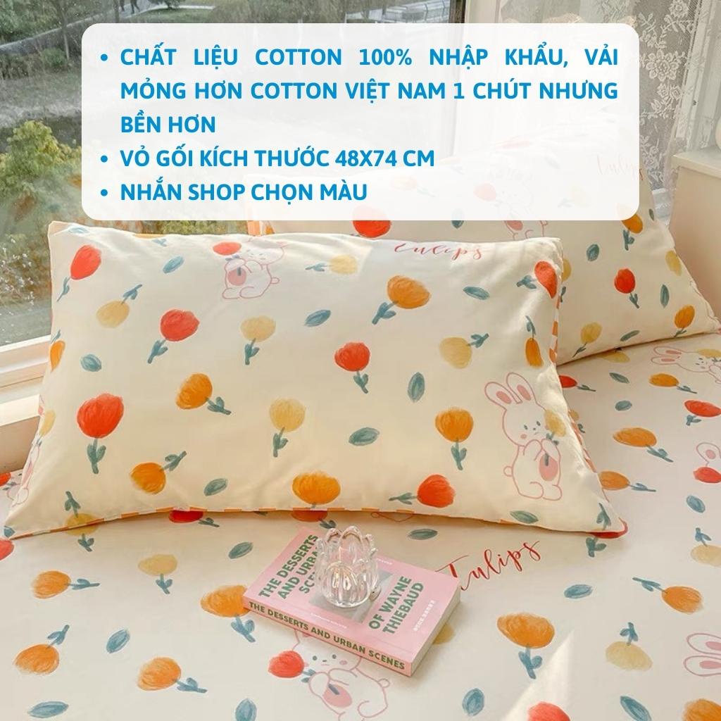 Bộ ga giường cotton living kèm 2 vỏ gối nhiều màu, đủ size nệm Dreamhomebedding | BigBuy360 - bigbuy360.vn