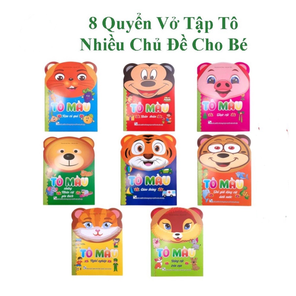 ComBo 8 Tập Tô Với Rất Nhiều Hình Ảnh Và Chủ Đề dochoigo.vn