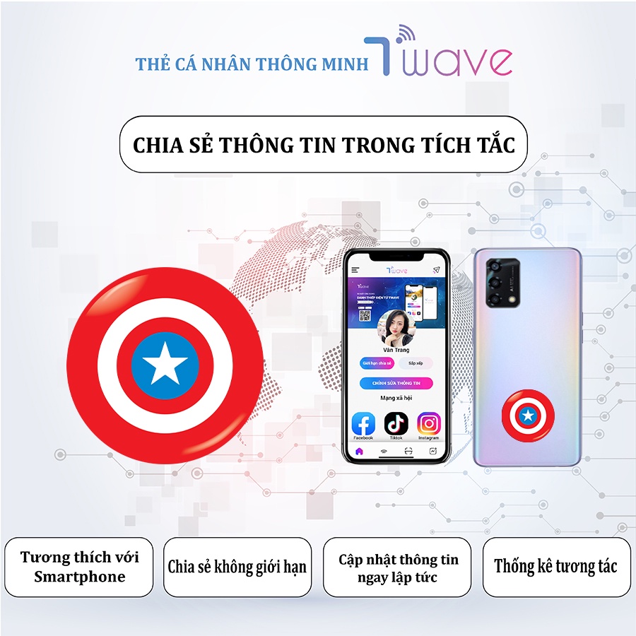 Sticker Thông Minh  Chia Sẻ Mọi Thông Tin Chỉ Với 1 Chạm