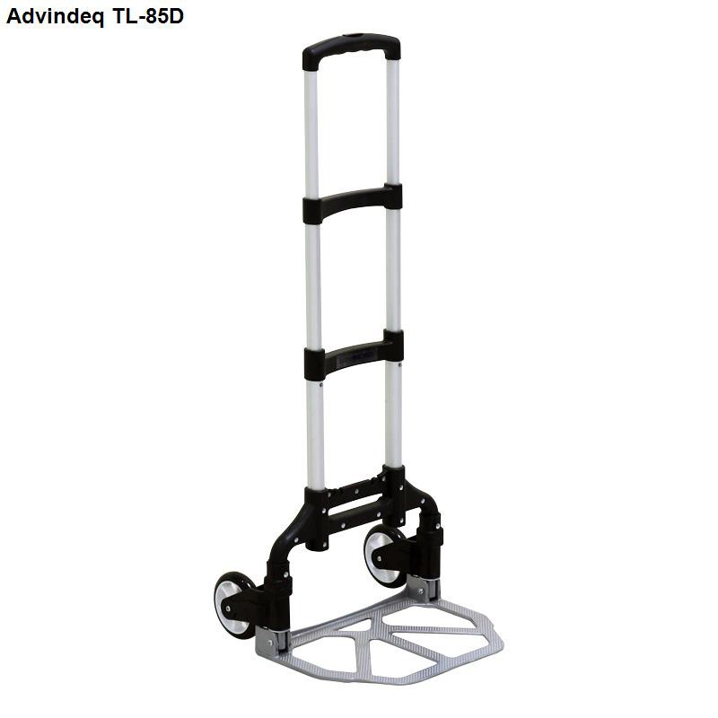 Xe đẩy hàng 2 bánh gấp gọn 85kg nhập khẩu ADVINDEQ TL-85D, xe kéo hàng giá rẻ - Bảo hành 12 tháng