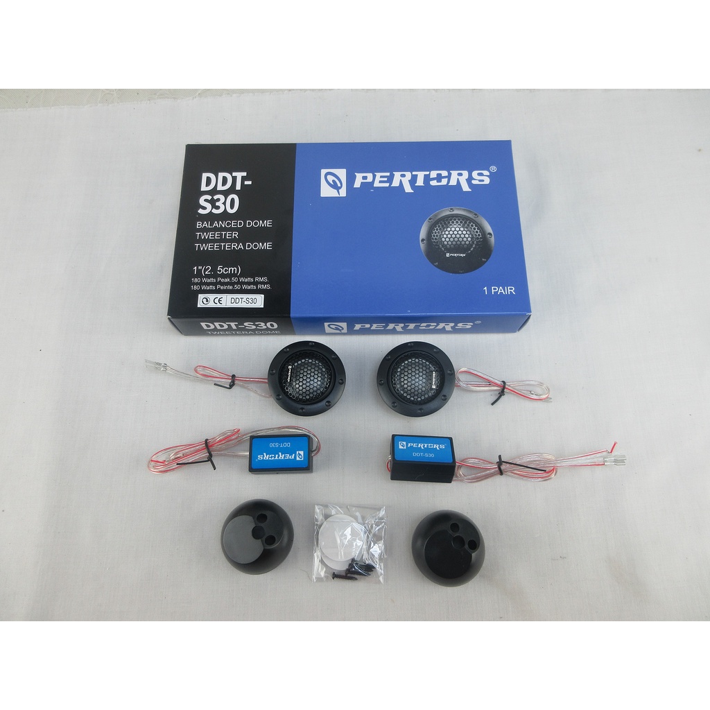 Mới 1 Cặp 1 "360w 25mm Pertors Mái Vòm Cân Bằng Loa Ô Tô Tweeters Crossovers DDT-S30