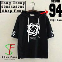 Áo hoodie GOT7 tay ngắn | BigBuy360 - bigbuy360.vn