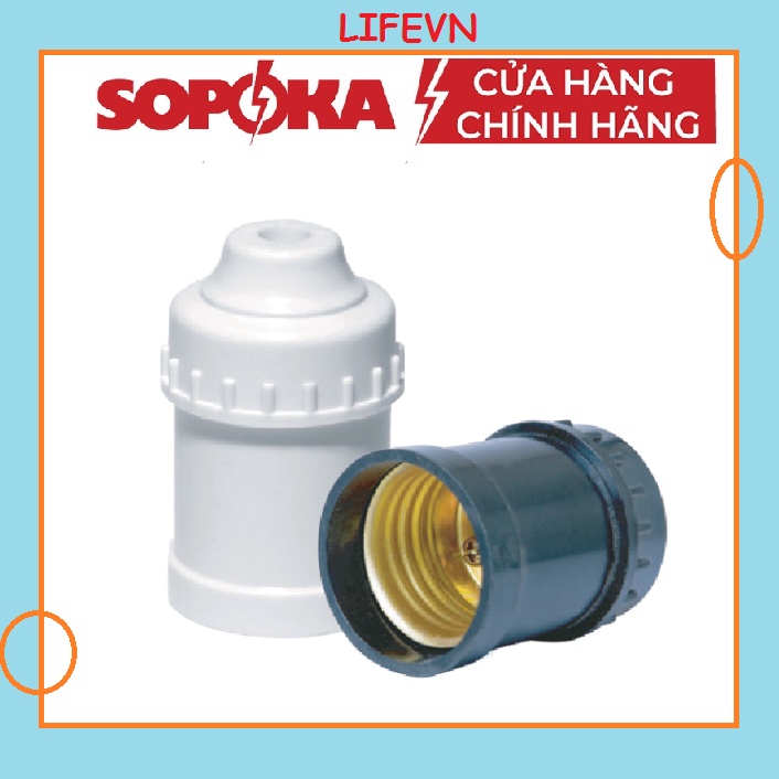 ĐUI ĐÈN XOÁY ĐT1/ĐT1A ĐUÔI ĐÈN ĐUÔI THẲNG CHỐNG CHÁY Chuôi đèn treo | SOPOKA