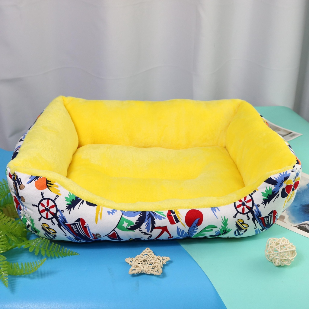 Đệm SUMMER  vuông mùa hè cho chó mèo chất liệu dù siêu mát dễ vệ sinh
