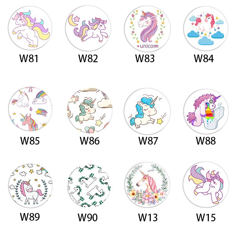 Giá đỡ điện thoại hình ngựa một sừng đáng yêu