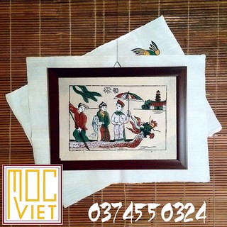 Tranh đông hồ Hát quan họ