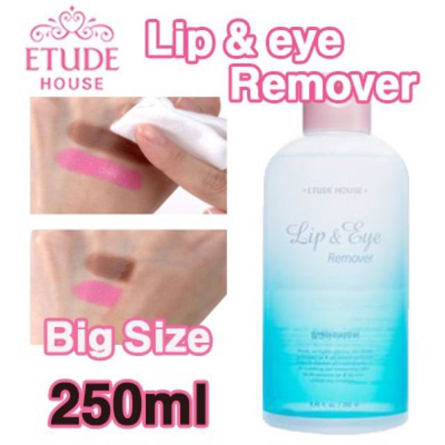 Nước Tẩy Trang Mắt Môi Etude House Lip &amp; Eye Remover