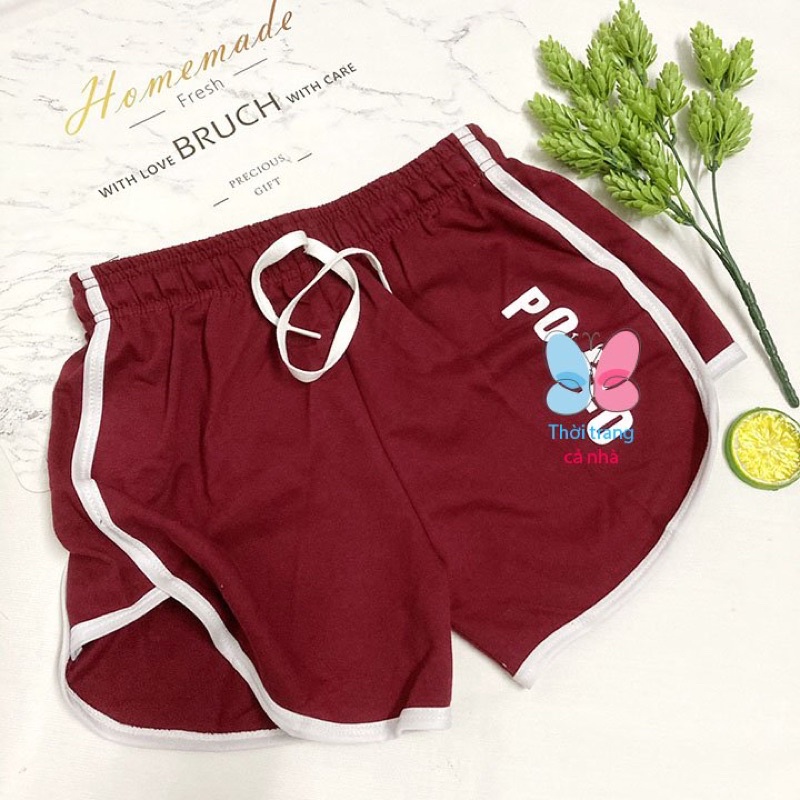 Quần đùi nữ freesize 42-50kg thun da cá dày vừa co giãn mạnh - quần sọt short nữ - QU84