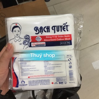 Bông y tế thấm nước bạch tuyết 25g