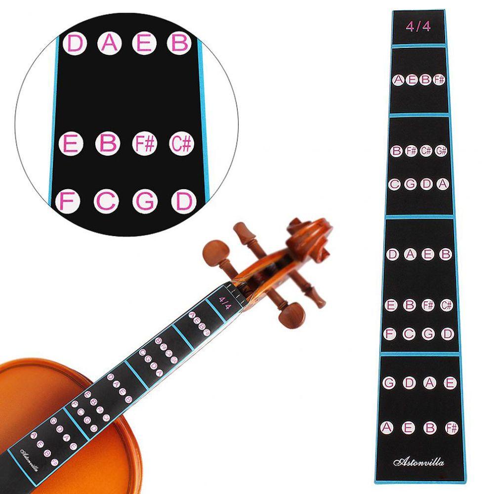 Miếng Dán Đánh Dấu Đàn Violin 1 / 4 3 / 4 Dành Cho Người Mới Bắt Đầu