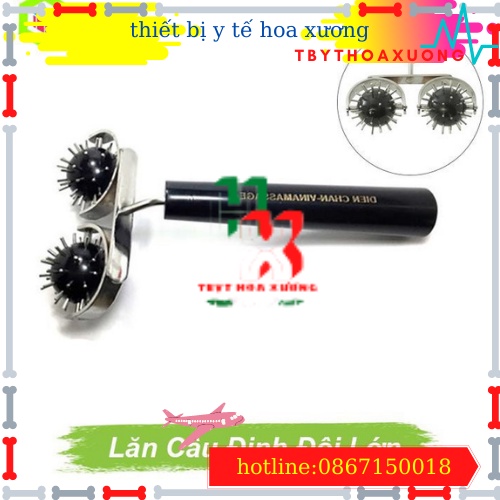 [Hàng Chính Hãng Diện Chẩn Bùi Quốc Châu] Cầu Đinh Đôi Lớn Cán Dài-Dụng cụ diện chẩn