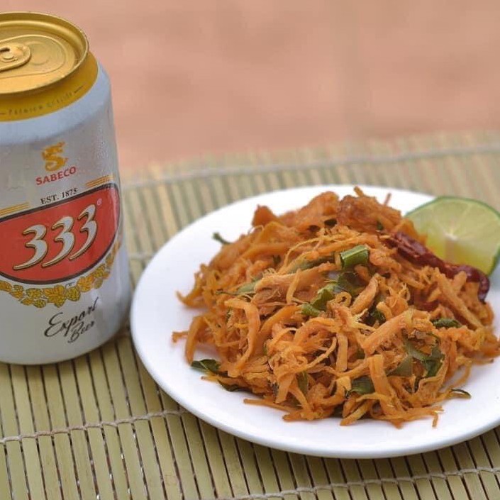 [250g] Khô gà lá chanh Nhà làm Siêu đảm bảo | BigBuy360 - bigbuy360.vn