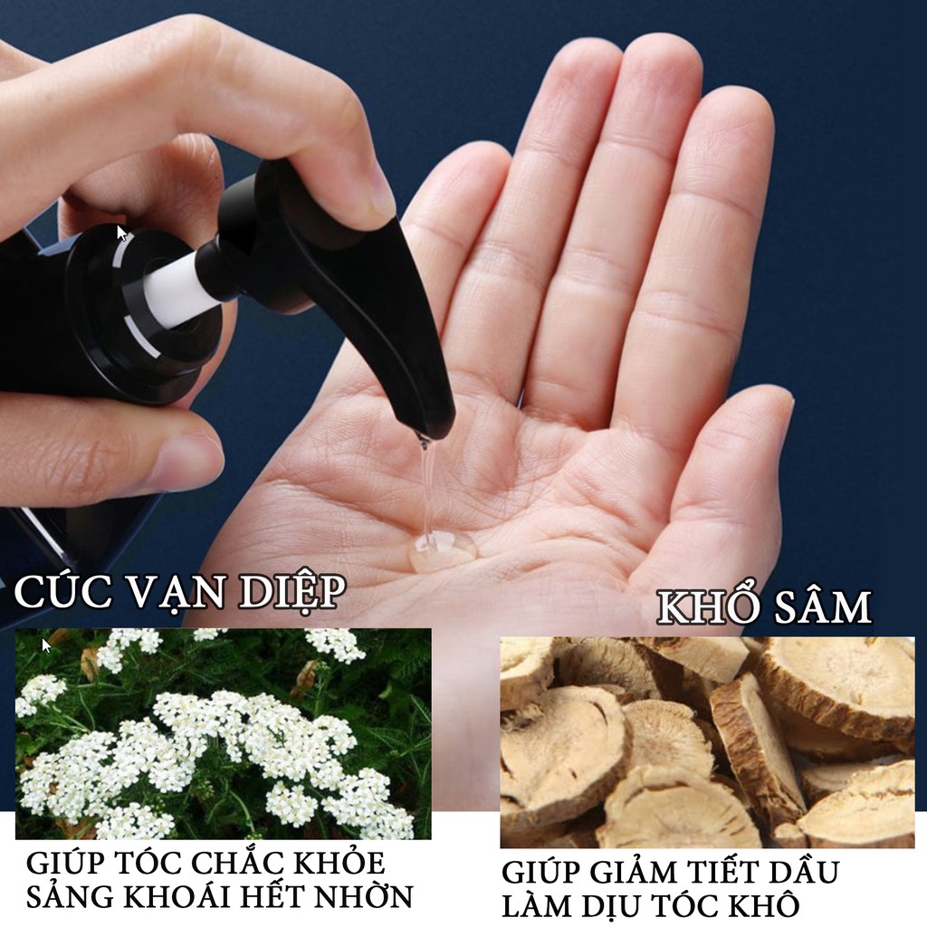 Dầu Gội Thơm Cho Nam BLUEMAN Ngăn Ngừa Gàu Và Dưỡng Tóc Chắc Khỏe | BigBuy360 - bigbuy360.vn