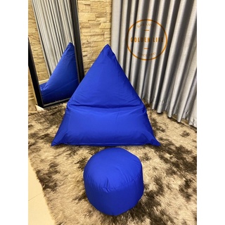 Ghế lười hạt xốp kim tự tháp