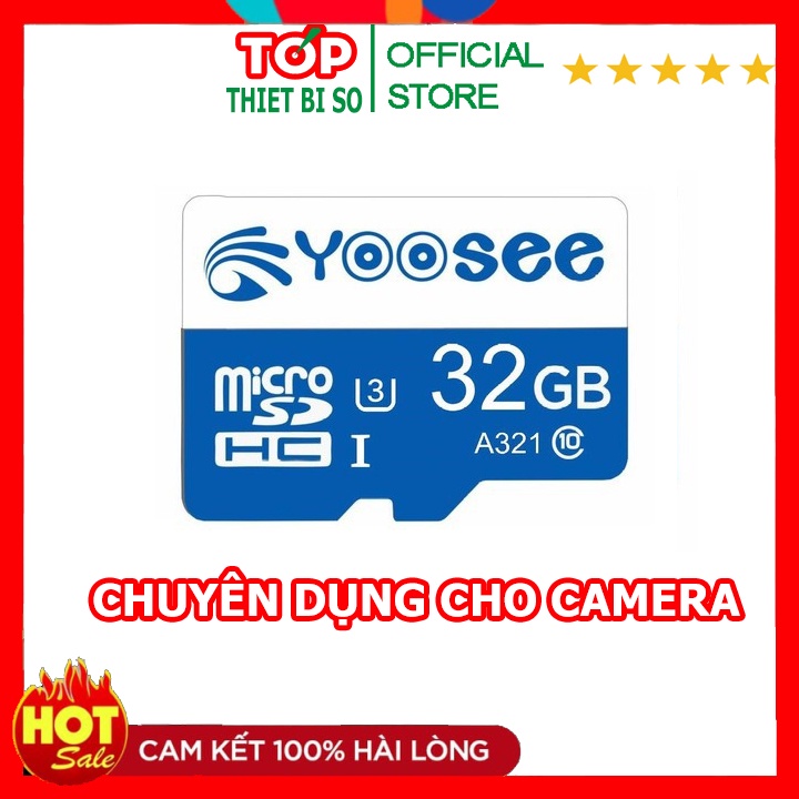 Thẻ nhớ yoosee Micro SD lắp camera  tốc độ cao