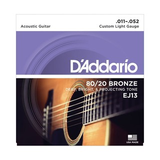 Dây guitar acoustic D'Addario EJ13
