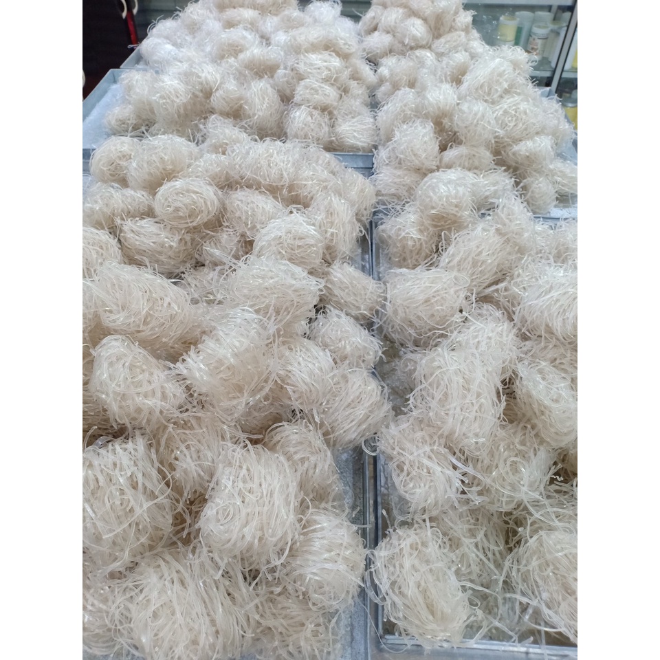 Siêu sale shop mới - 1kg Miến Sắn dây 100% từ tinh bột sắn dây nguyên chất, sợi dai, không nóng cổ_ Đặc sản xứ Nghệ