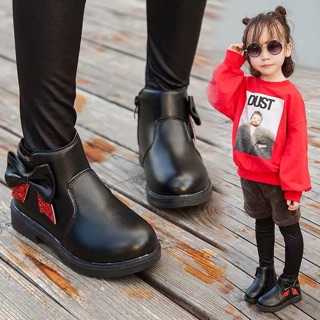 Boot bé gái lót lông