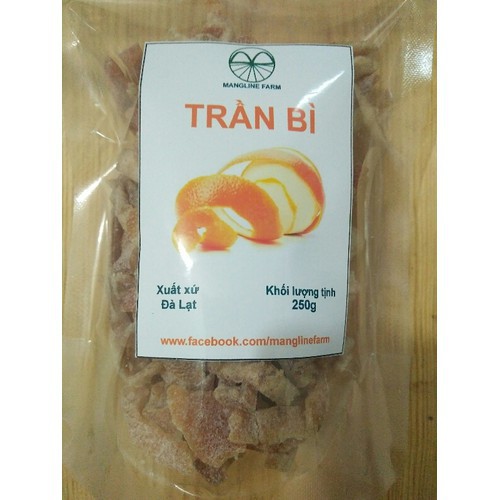 Mứt trần bì 500g đặc sản Đà Lạt