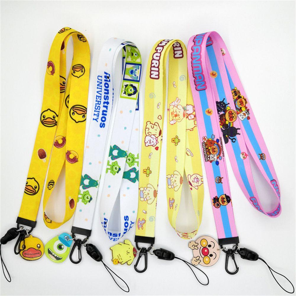 CLEOES Dây Đeo Điện Thoại Polyester Họa Tiết Mèo Melody Dễ Thương