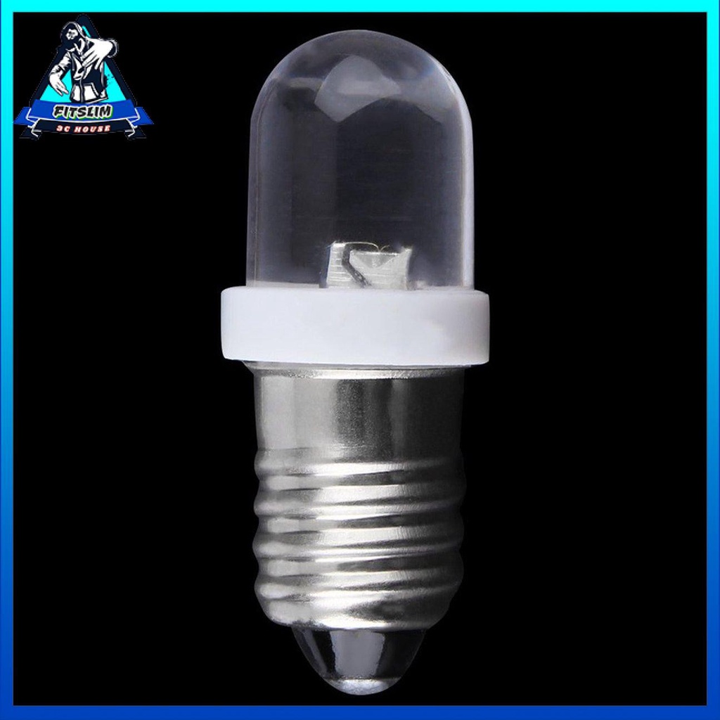 Bóng Đèn Led E10 Ánh Sáng Trắng Dc 6v