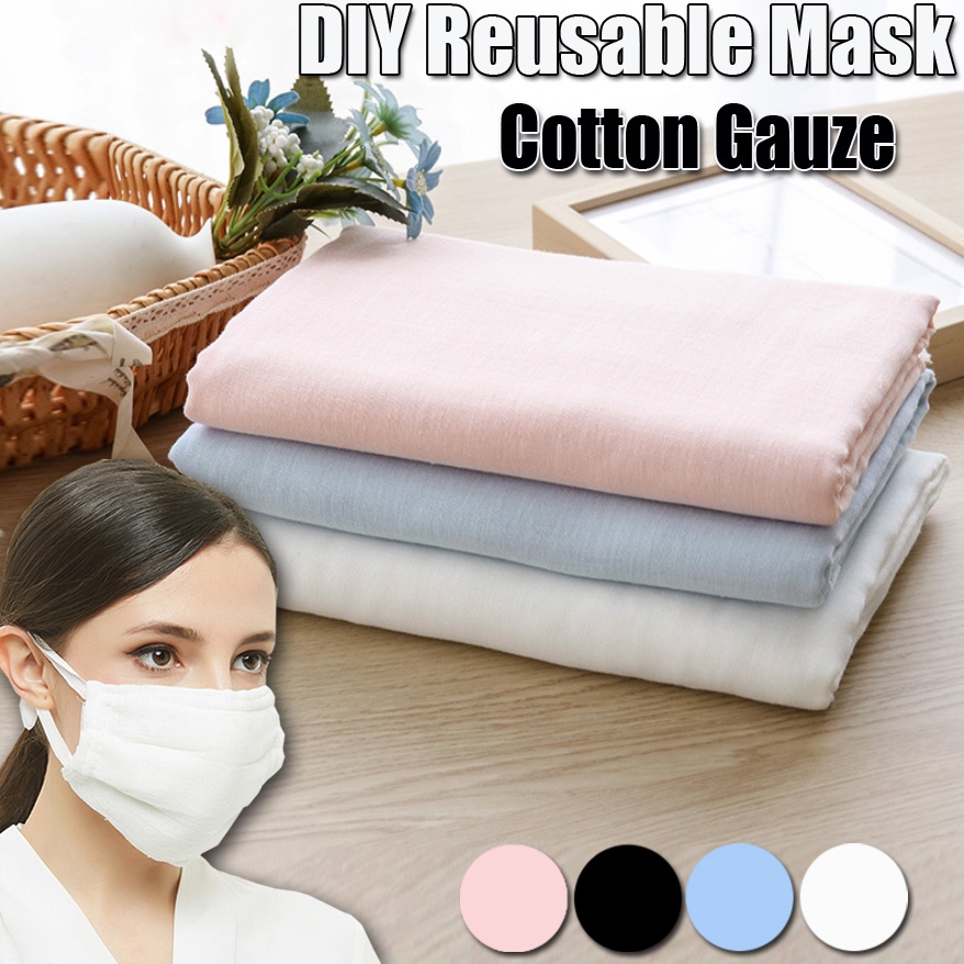 Vải Gạc 100% cotton Hai Lớp Thân Thiện Với Môi Trường Dùng Để May Vá