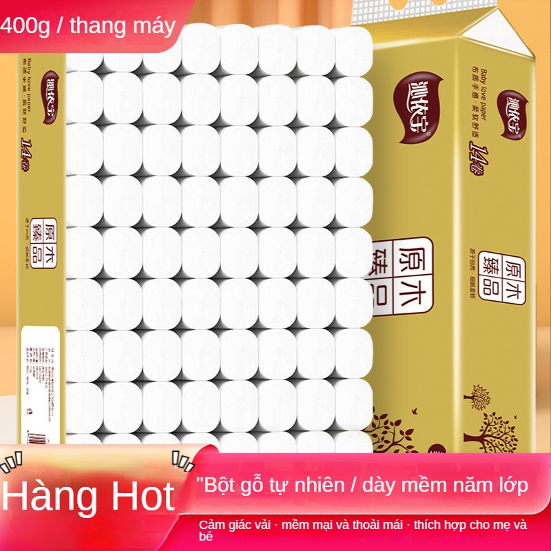 Cuộn Giấy Vệ Sinh Bằng Bột Gỗ Ttm053