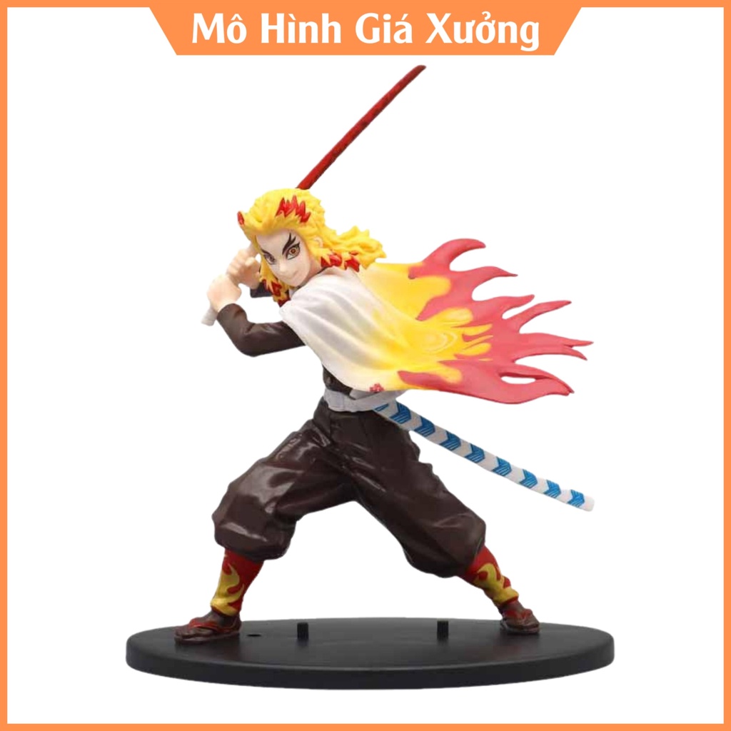 Mô hình Kimetsu No Yaiba figure Demon Slayer Tanjirou Nezuko Zenitsu Inosuke Giyuu Shinobu...figure thanh gươm diệt quỷ